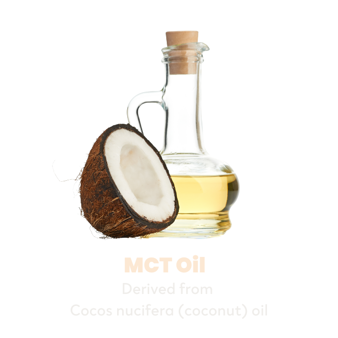 bottle of MCT oil